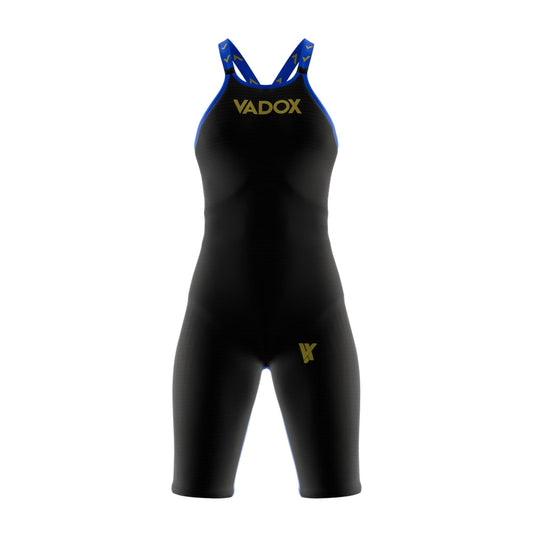 Vadox Bañador Competicion Mujer F14 Open Back Black-Royal