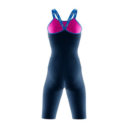 Vadox Women's Competition Swimsuit Spartan Closed Back NAVY