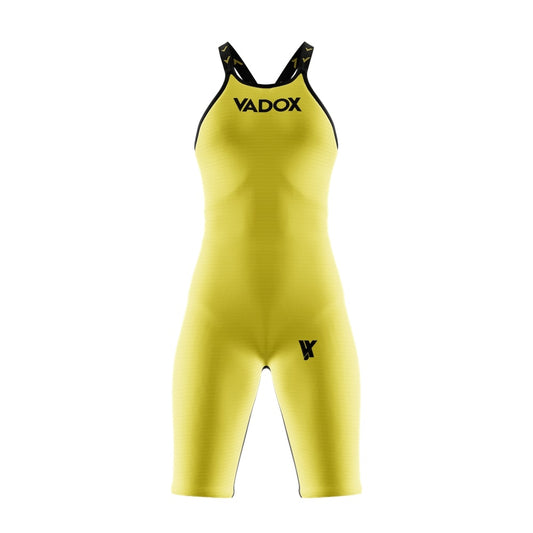 Vadox Bañador Competicion Mujer F14 Open Back Yellow-Black