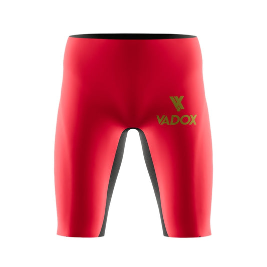 Vadox Men's Competition Swimsuit Jammer Low Red-Black